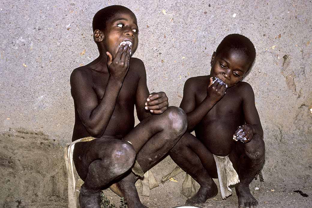 Sharing a meal