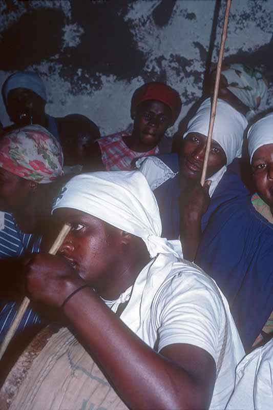 Drumming in church