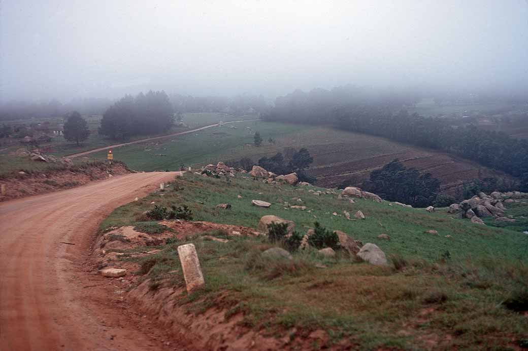 Mist near Nkaba