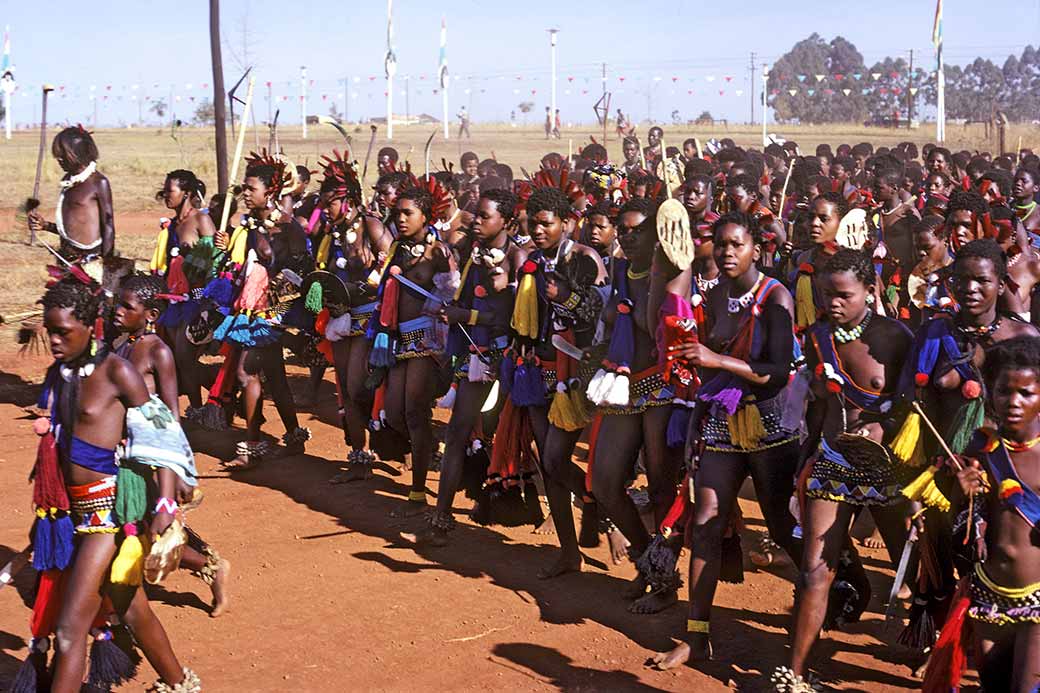 Princesses marching