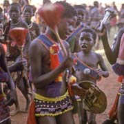 Small girls dancing