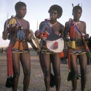 Three girls dancing