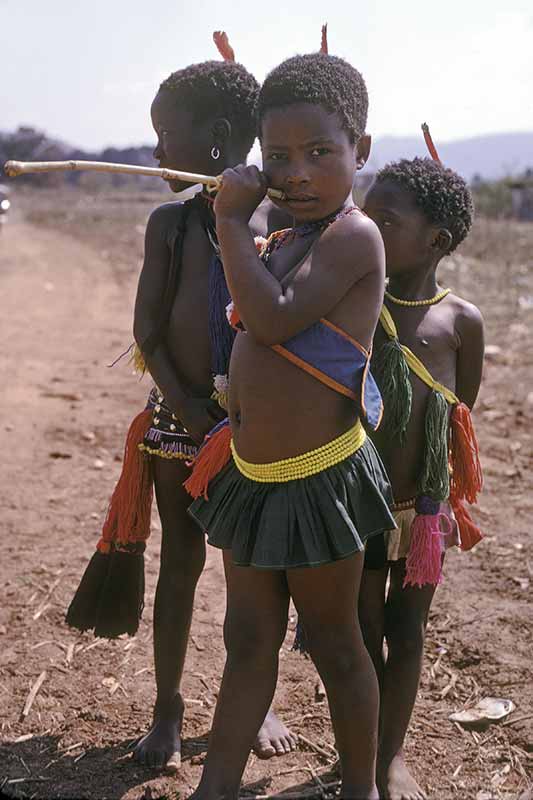 Three small girls