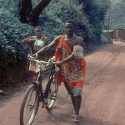 Man with his bike