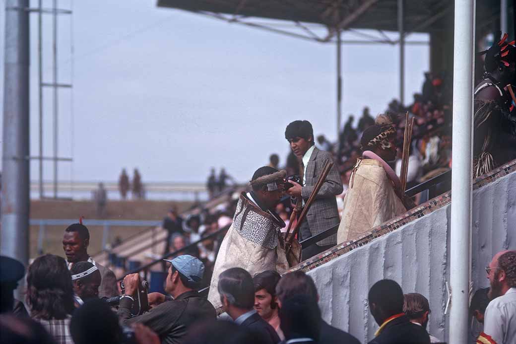 Arrival Ndebele delegation