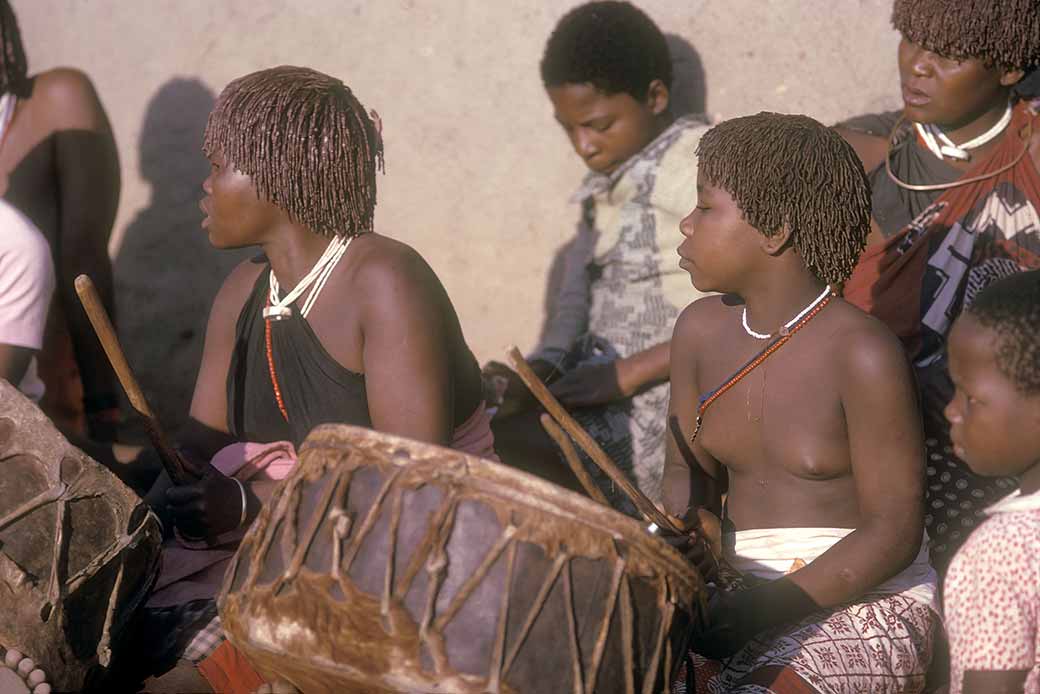 Ceremonial drumming