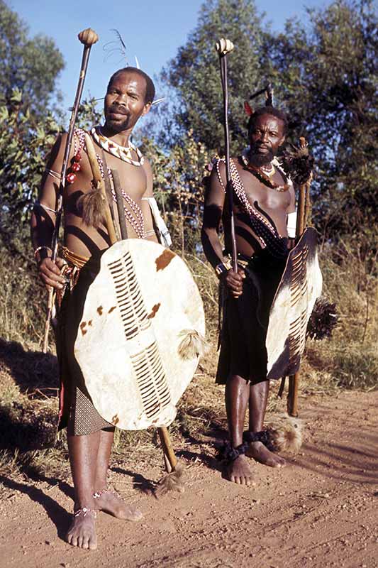 Swazi warrior outfit