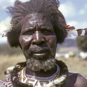 Elderly Swazi man