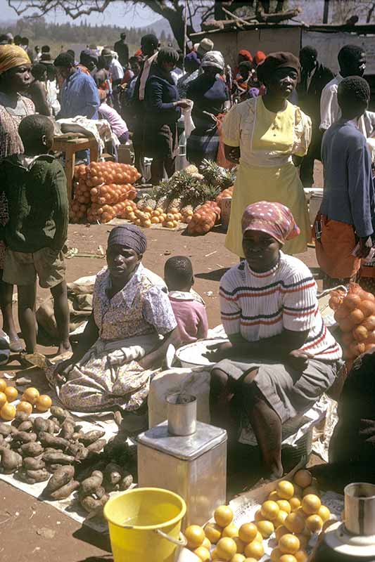 Lobamba market