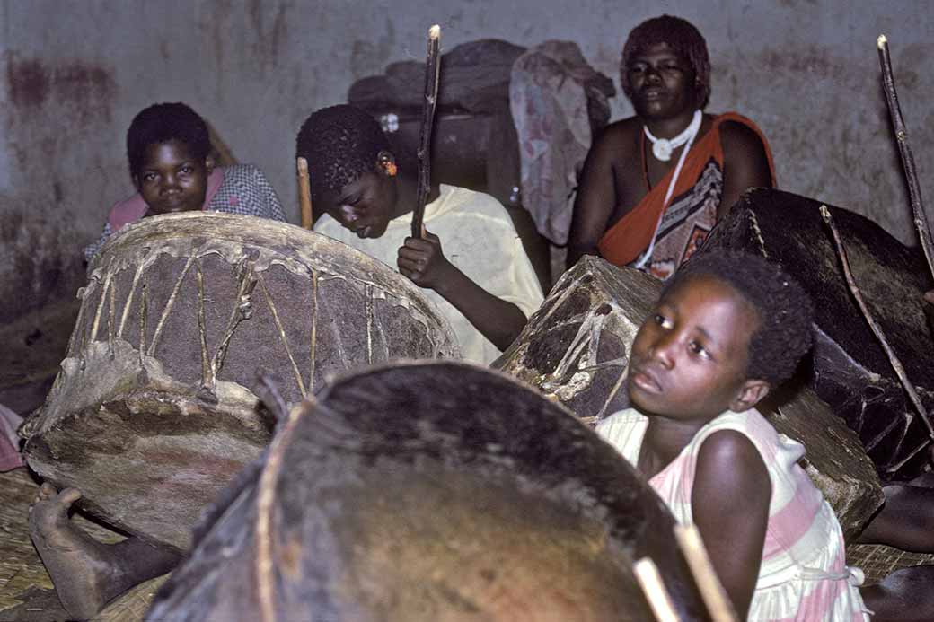 Ceremonial drumming