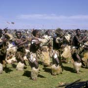 Enthusiastic Sibhaca dance