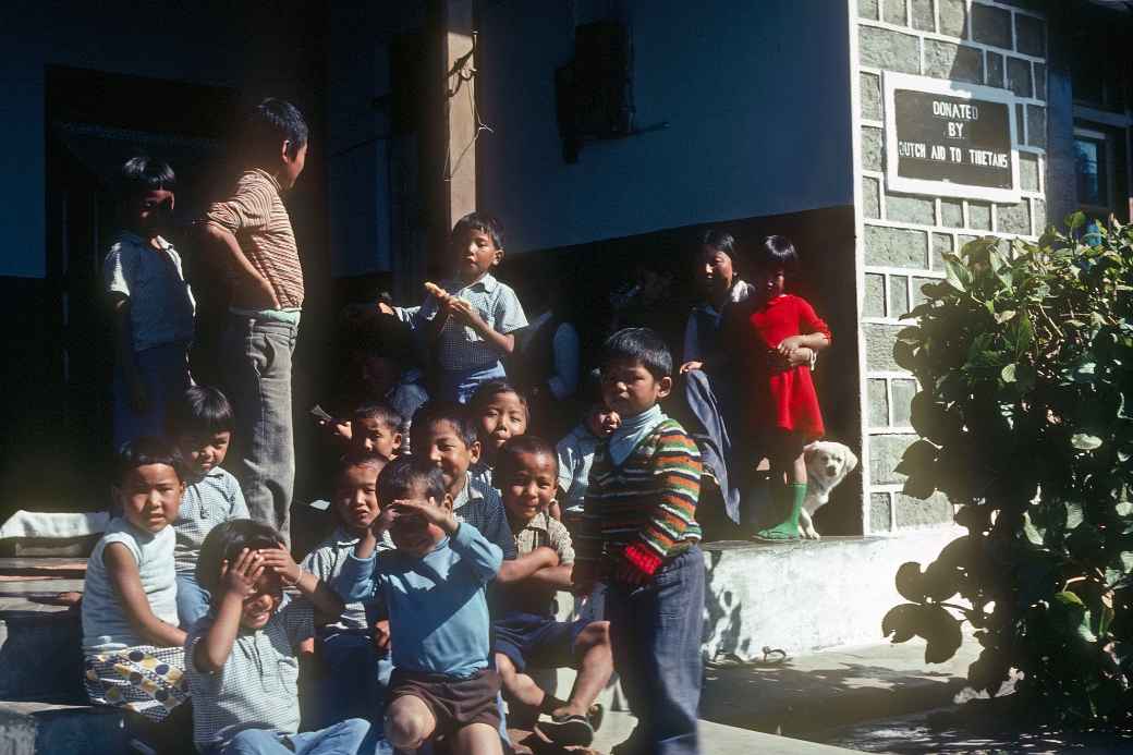 Tibetan children, McLeod Ganj