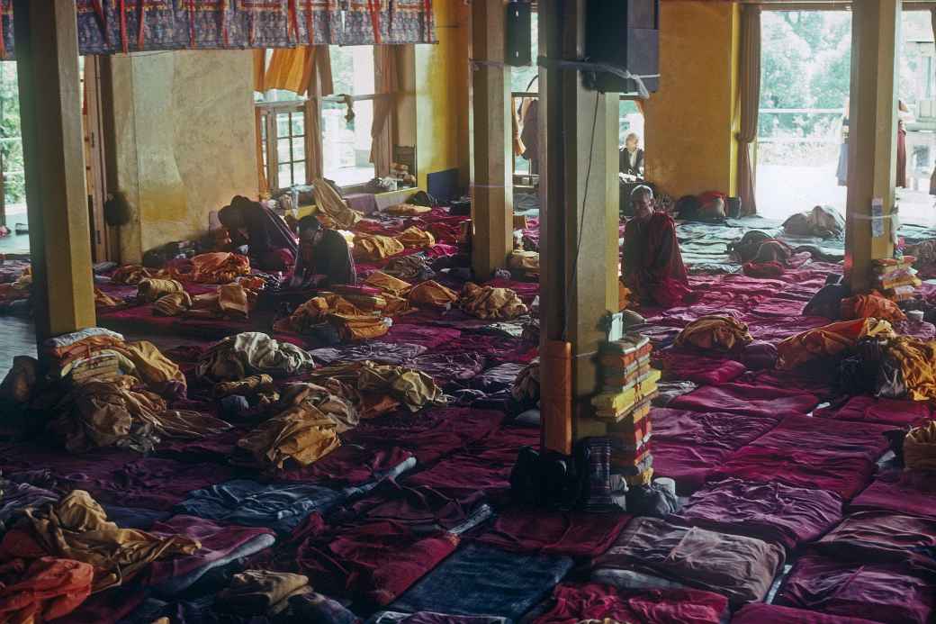 Inside Tsuglagkhang temple