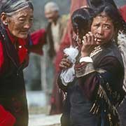 Elderly Tibetan women