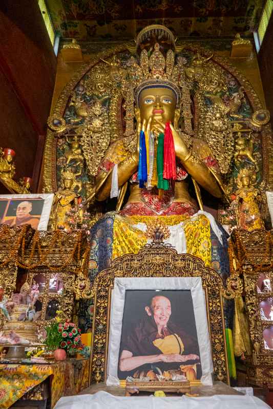 Maitreya, Jamchen Lhakhang Monastery