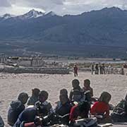 Tibetan school children