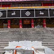 Drepung Monastery hall