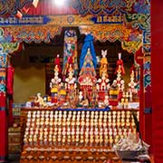 Inside Rongbuk Monastery