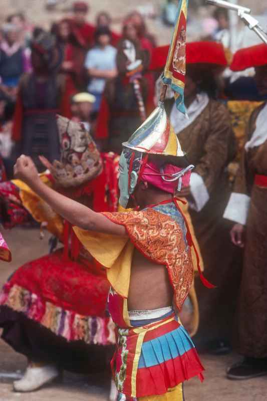 Young dancer, a Tibetan Opera