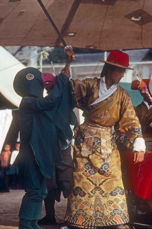 Scene in a Tibetan Opera