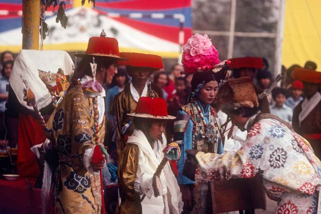 Scene in a Tibetan Opera