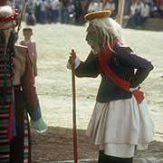 'Old man' in a Tibetan Opera