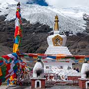 Chorten at Karola glacier