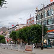 Main street, Gyantse