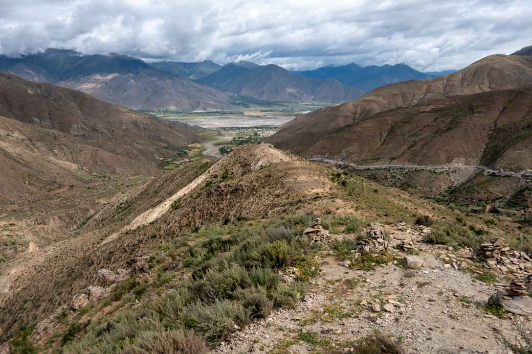 View into the valley