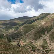 Terraces along the road