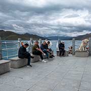 Tourist, Yamdrok Yumtso lake