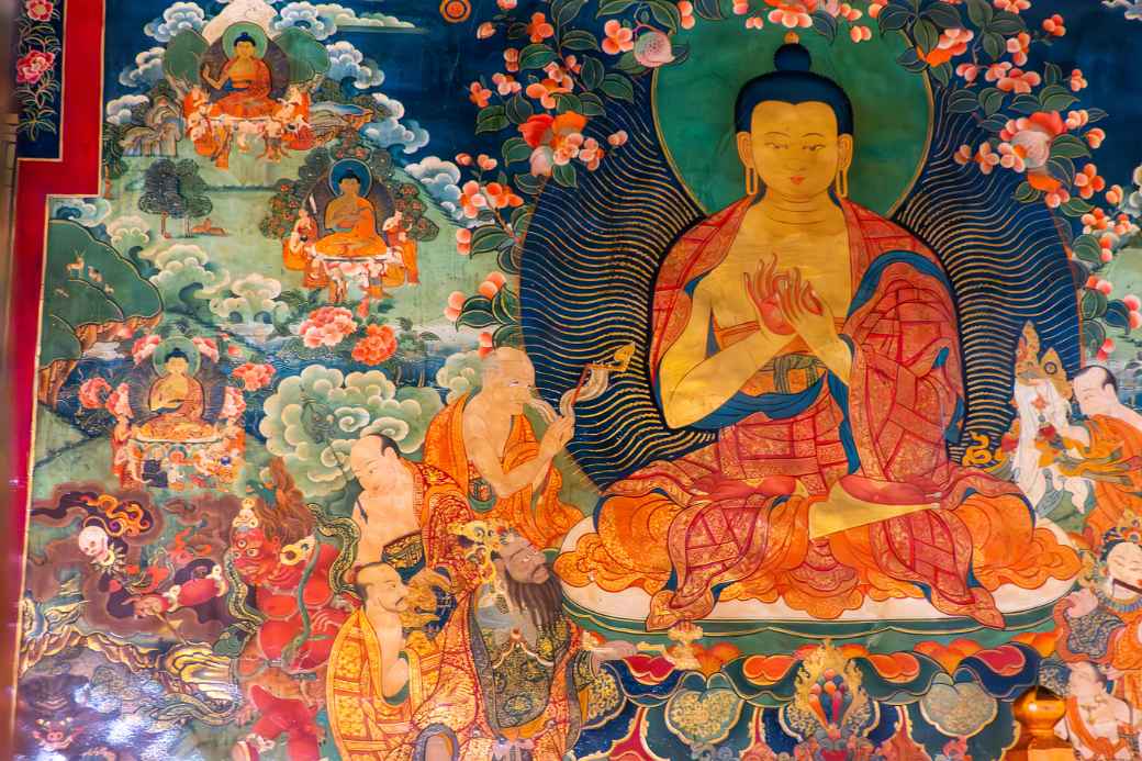 Fresco, Jokhang temple