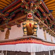 Lion sculptures, Jokhang temple