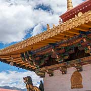 Roof, Jokhang temple