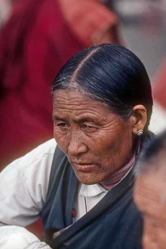 Tibetan woman