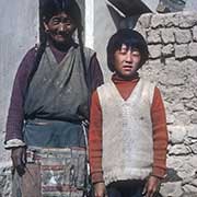 Tsering Dhondup and mother