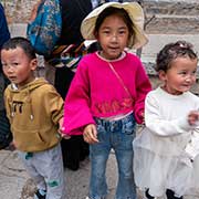 Tibetan children