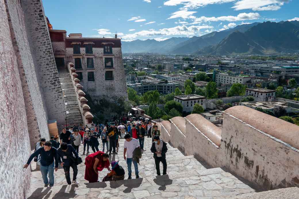 Potala Palace steps