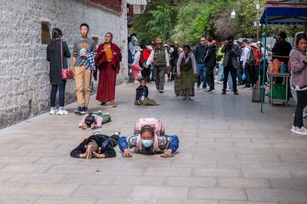 Circumambulation at Potala Palace, Lhasa