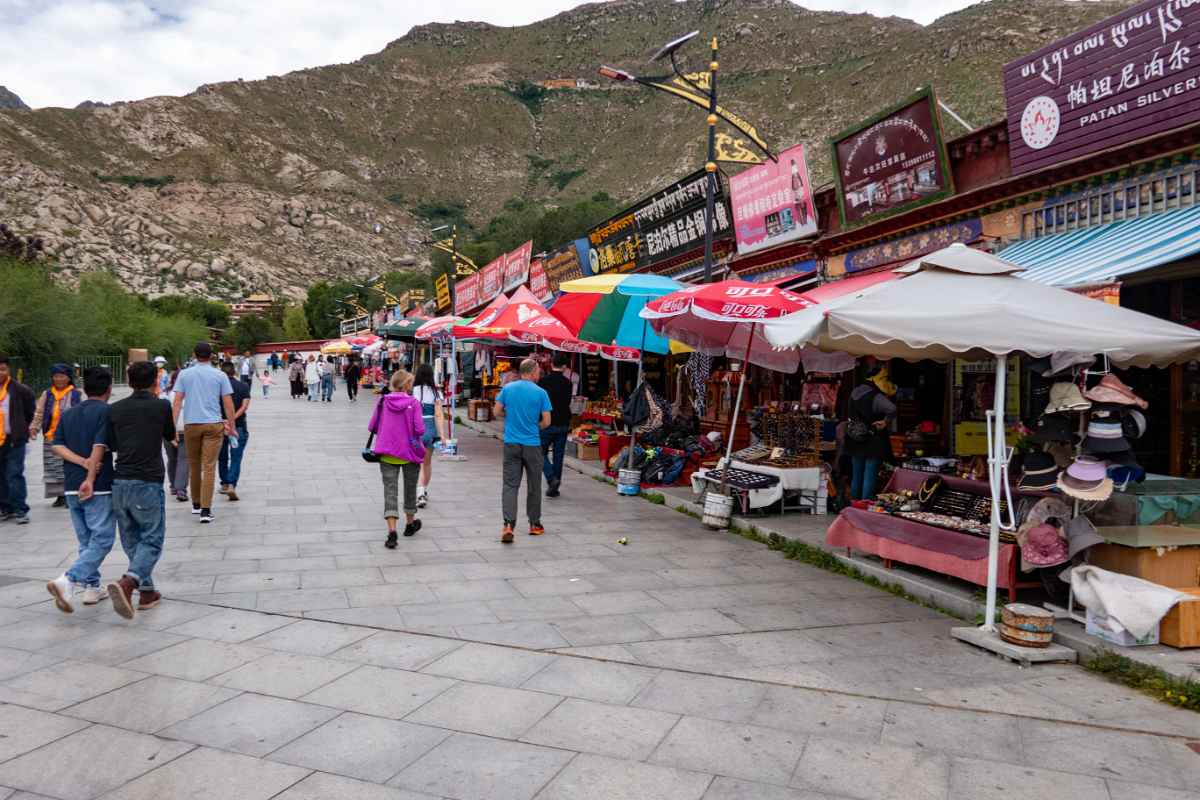 Road to Sera Monastery