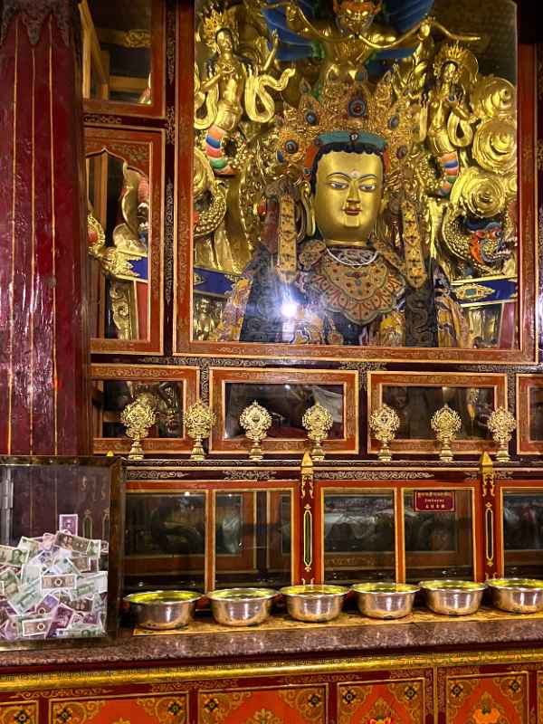 Buddha image, Sera Monastery