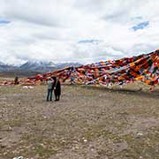 Prayer flags, Gyatso La Pass