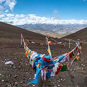 Prayer flags, Guywula Pass