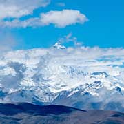 View of the Himalayas