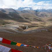 Prayer flags, Guywula Pass