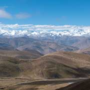 View of the Himalayas