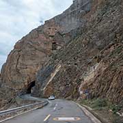 Tunnel in the road