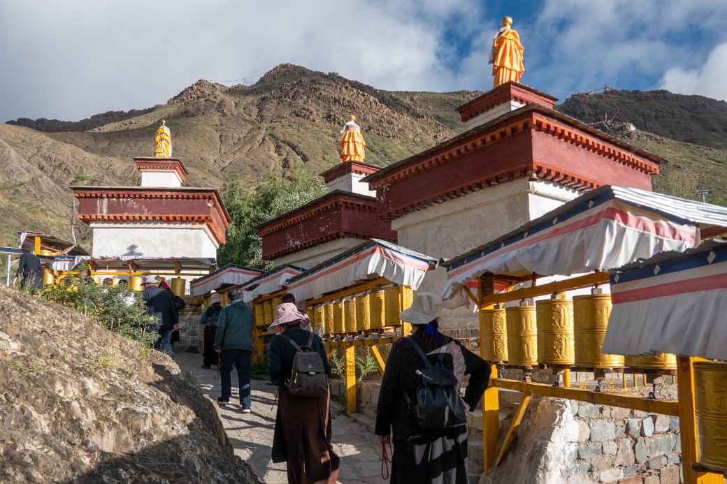 Tashi Lhunpo from the lingkhor