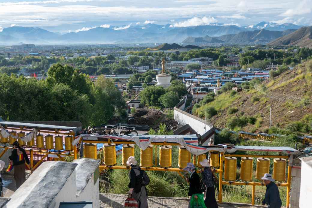 Tashi Lhunpo from the lingkhor