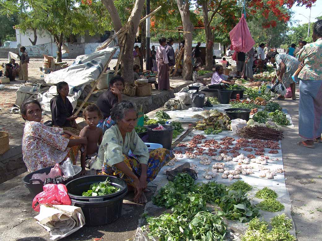 Manatuto market